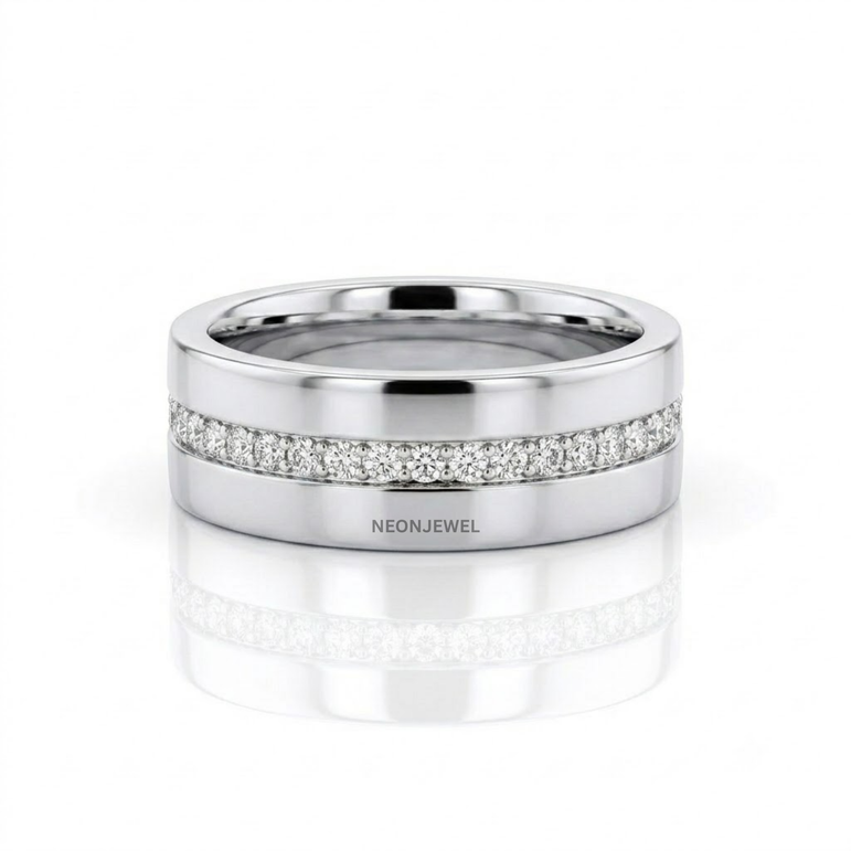 Minimalist Open-Band Oura Ring Cover | Gold Plated Smart Ring Protector with Single Row Crystal Accent