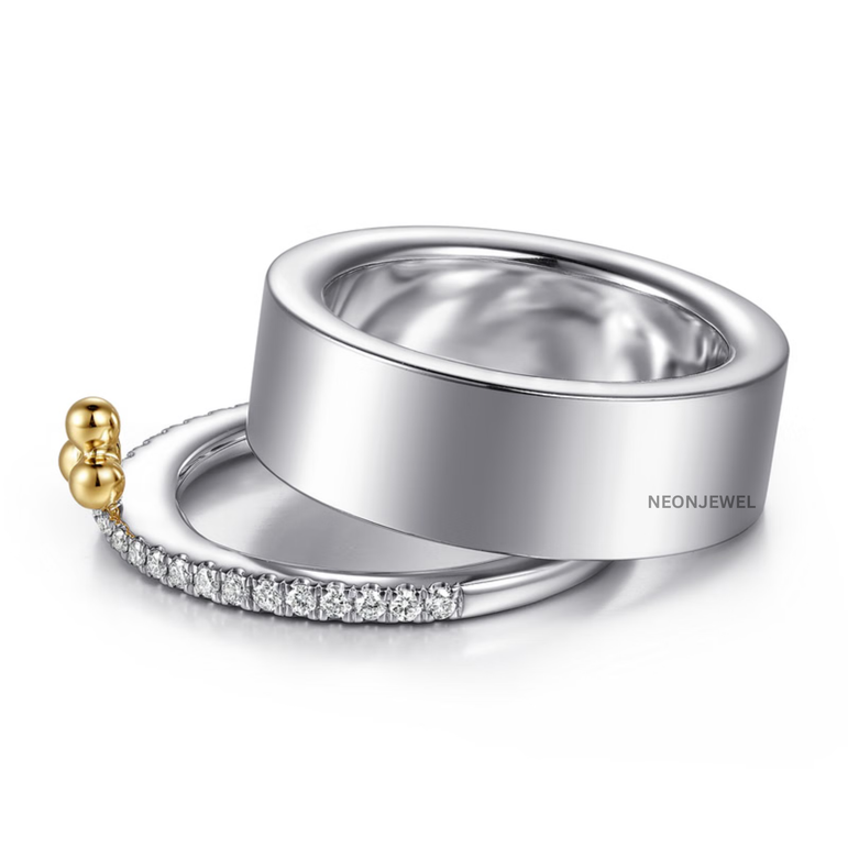 Luxury Tiara Smart Ring Guard – Crystal Encrusted Wishbone Ring Overlay