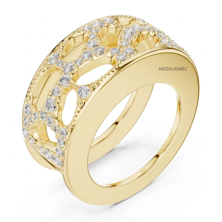 Custom Initial Smart Ring Cover Jacket for Oura Ring Gen 5 • 14k Gold Diamond Letter Monogram Oura Guard • Personalized Tech Jewelry Ring Enhancer (Copy)